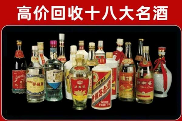 玉环回收铁盖茅台酒